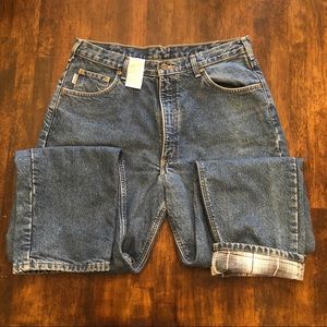 Carhartt flannel lined jeans